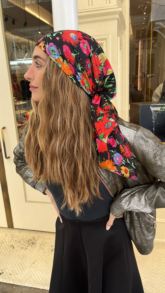My Favorite Floral Scarf + Bandana TAL NEW YORK