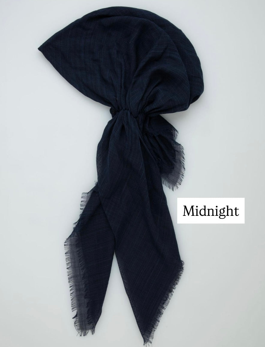 小物 COMFORTABLE REASON Academic Scarf NAVY S5FZO-A0138M-401.png