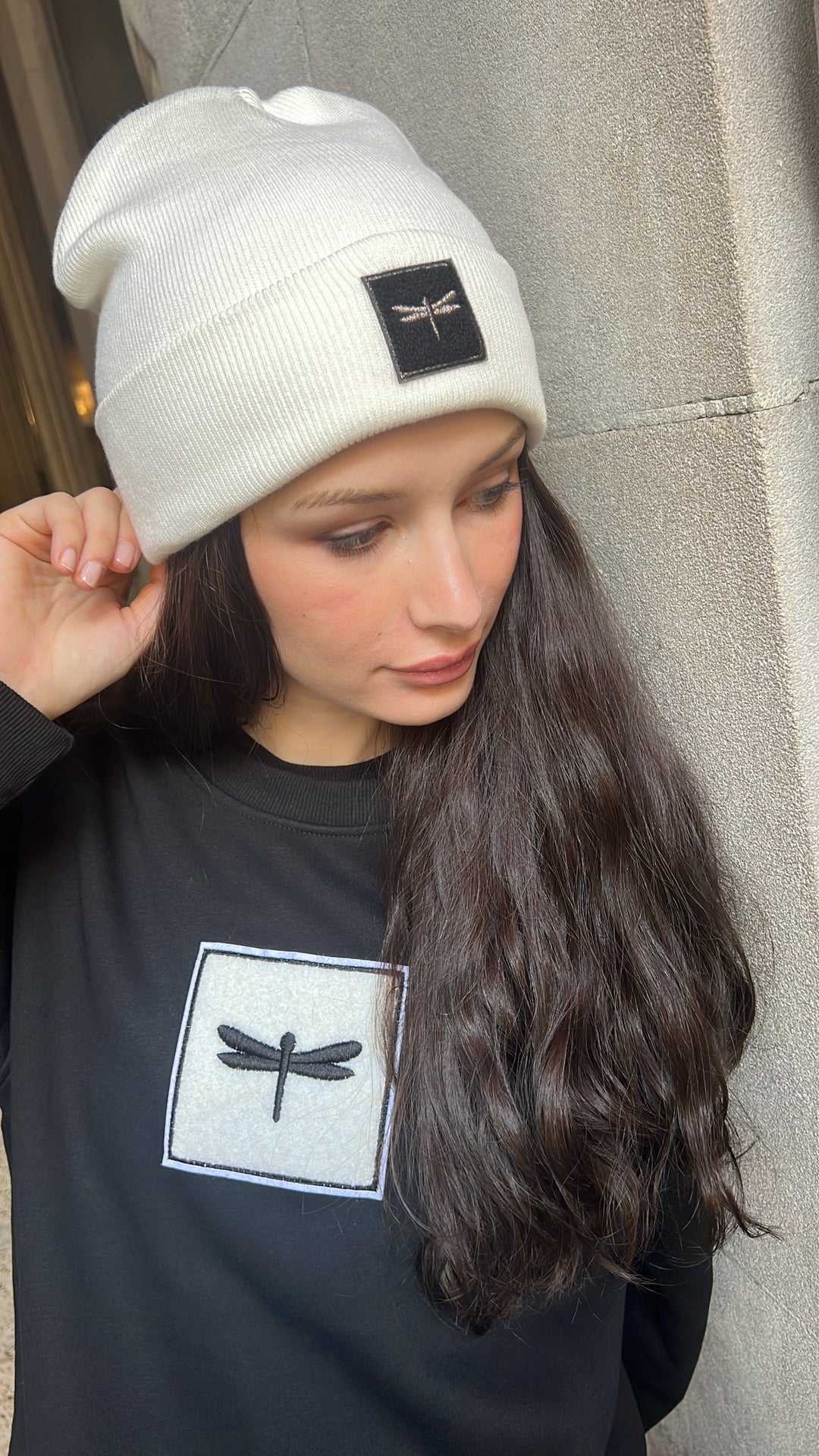 The Sherpa Logo Beanie - Gunmetal Edition – TAL NEW YORK