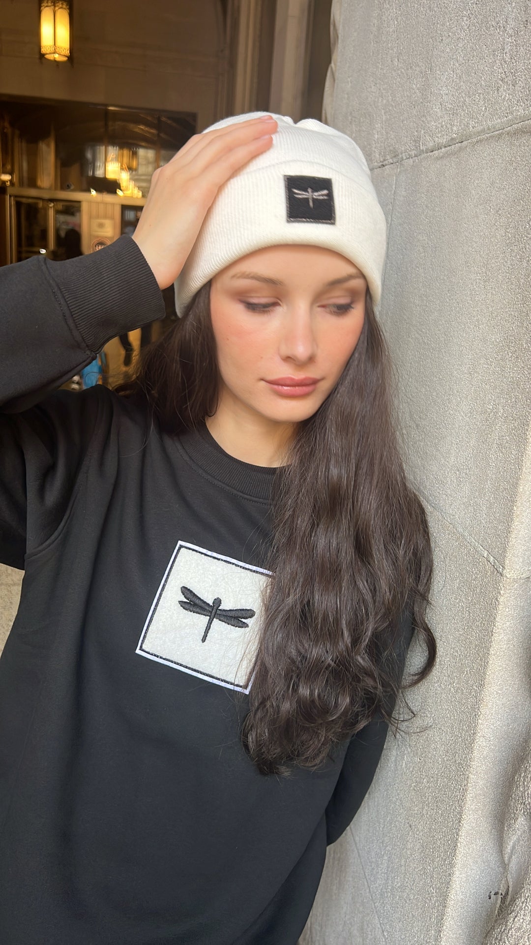 The Sherpa Logo Beanie - Gunmetal Edition – TAL NEW YORK