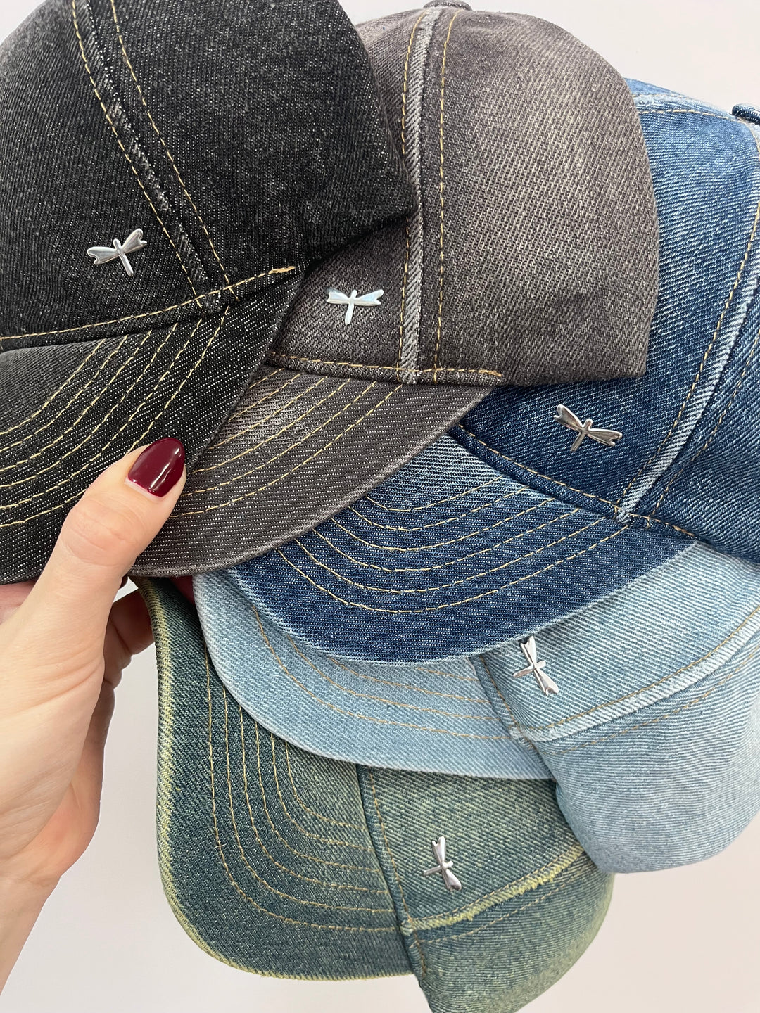 Tal Denim Wash Cap – TAL NEW YORK