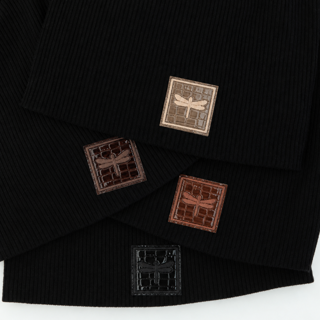 Croc Logo Ribbed Beanies - Fall Tones – TAL NEW YORK