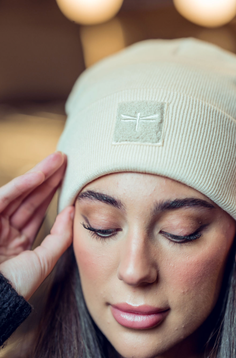 The Sherpa Logo Beanie - Monochrome Edit* – TAL NEW YORK
