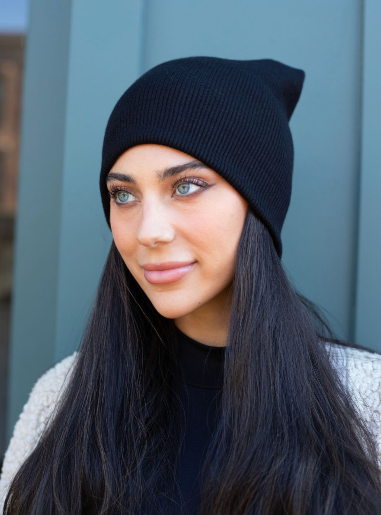 TODAYFUL Soft Knit Beanie BLACK Super Soft Beanie – Herschel