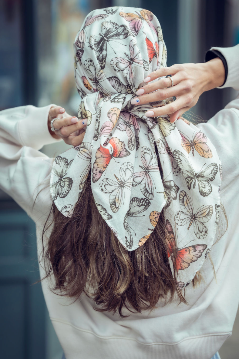 butterfly scarf