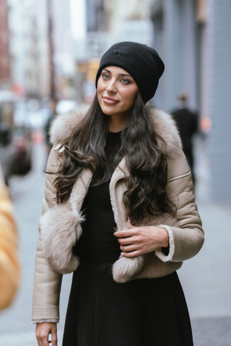 The Dragonfly Beanie - Sherpa Edit – TAL NEW YORK