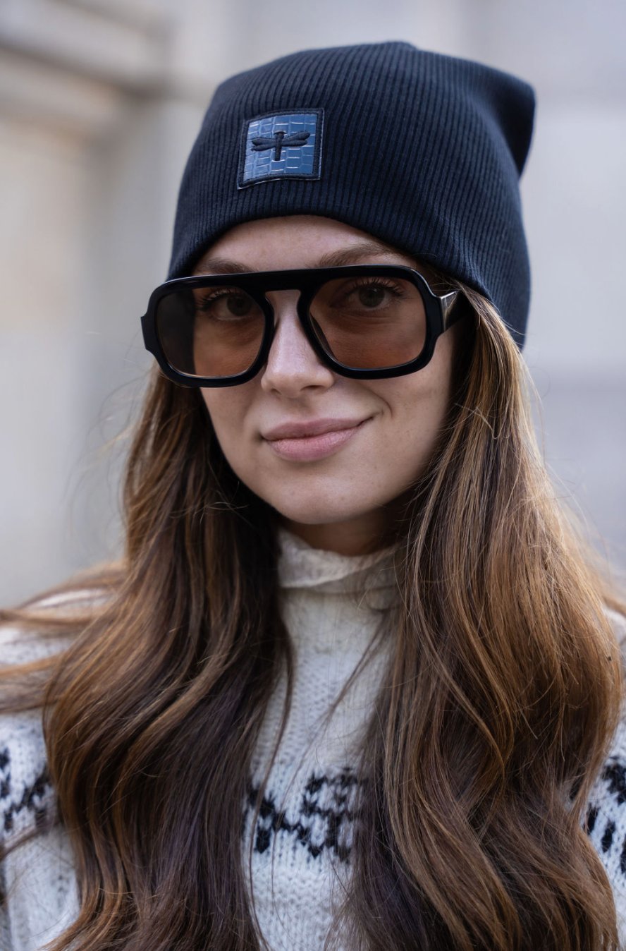 Croc Logo Ribbed Beanies - Fall Tones – TAL NEW YORK